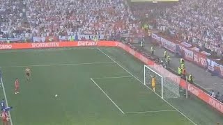 Robert Lewandowski i rzut karny w meczu Polska  Francja 11 Euro 2024  25062024 [upl. by Fernando]