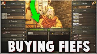 How to Buy Fiefs amp Settlements in Bannerlord Quick Guide [upl. by Eilrahs]