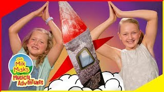 Lets Build a Rocket Ship  Nursery Rhymes and Kids Songs  The Mik Maks [upl. by Ekrub958]