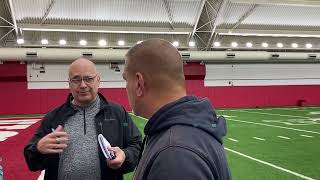 Badgers OC Phil Longo breaks down the offense at the midseason mark [upl. by Germayne236]