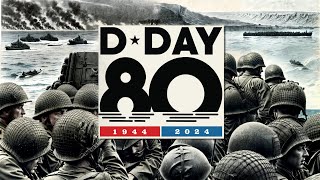 JUNE 6 1944  80th anniversary of the DDay landings along the Normandy coast [upl. by Spector]