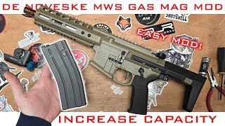 DE Noveske Ghetto Blaster MWS Magazine Gas Mod [upl. by Darce]