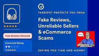 Fakespot by mozilla Quick review Use AI to detect fake reviews and scams [upl. by Eeliak]