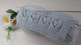 Üç günde yelek örün ✅iki şiş kolay örgü model anlatımı ✅crochet knitting [upl. by Obidiah]