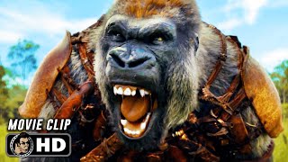 Apes Hunting Human Scene  KINGDOM OF THE PLANET OF THE APES 2024 SciFi Movie CLIP HD [upl. by Emilia]