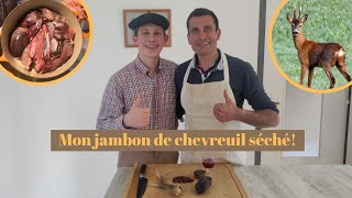 Comment faire son jambon de chevreuil séché [upl. by Rheinlander]