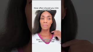 🤔 How Often Should You Trim Your Hair FOR HEALTHY GROWTH healthyhair hairtips [upl. by Chafee]