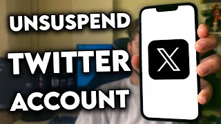 How to Unsuspend Twitter Account 2024 [upl. by Faye]