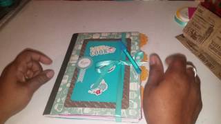 DIY  Composition Notebook into a Recipe Book [upl. by Janessa]