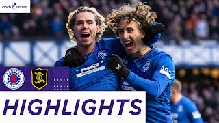 Rangers 30 Livingston  Silva Grabs First Gers Goal In Comfortable Victory  cinch Premiership [upl. by Anayek]