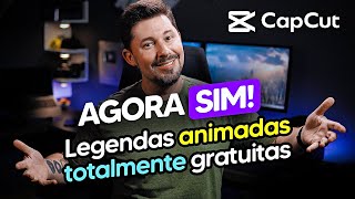 Novas Legendas Animadas GRATUITAS no CAPCUT  PC e Celular [upl. by Jaynes]