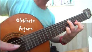 🎼Ricardo Arjona  Olvidarte cover guitarra fingerstyle Nicolás Olivero🎸 [upl. by Ahseid]