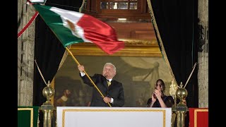 214 Años del Grito de Independencia en el Zócalo de la Ciudad de México [upl. by Inverson]