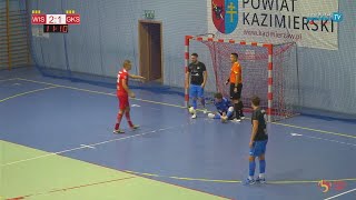 Skrót meczu SSF Ewenta Wisła Opatowiec vs GKS Futsal Nowiny [upl. by Akimad]