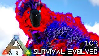 ARK SURVIVAL EVOLVED  MYTH BLADE amp WU KONG E103   ARK EXTINCTION CORE MODDED [upl. by Aynwat588]