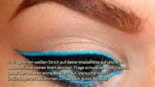 Einen Farbigen Doppellidstrich Auftragen  DIY Beauty  Guidecentral [upl. by Mathilde]