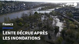 Météo la Vienne en décrue après des inondations historiques  AFP [upl. by Donegan]