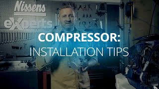 Air conditioning systems compressor installation tips [upl. by Fabrianna499]