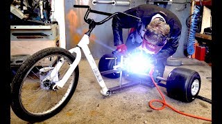 Making a 20000 WATT Electric Drift Trike [upl. by Seyah]