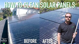 How to Clean Solar Panels [upl. by Gurney]