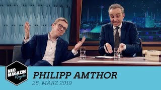 Philipp Amthor zu Gast im Neo Magazin Royale  NEO MAGAZIN ROYALE mit Jan Böhmermann  ZDFneo [upl. by Inessa]