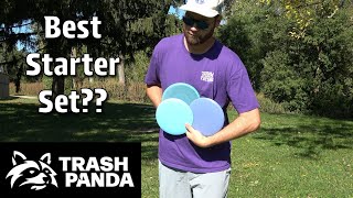 TrashPandaDiscGolf Starter Set Review at Lakeview Park in Madison [upl. by Buiron619]