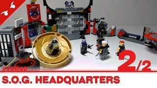 CONSTRUCTION LEGO Ninjago  SOG Headquarters 22 FR [upl. by Ylro665]