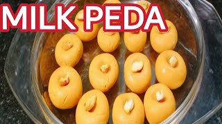 മിൽക്ക് പേട  ഇത്രയും എളുപ്പത്തിൽ ഉണ്ടാക്കാ മോ  Home made milk peda  malayalam [upl. by Mimajneb955]