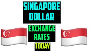 Singapore dollar exchange rate today 27 September 2024 [upl. by Monteria313]