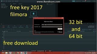 how to download and install Wondershare Filmora 32 and 64 bit  key [upl. by Auburta]