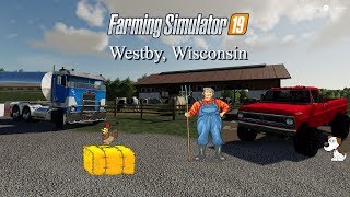 Farming In Westby WisconsinPC With Mods  Farming Simulator 19 [upl. by Wynn]