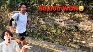 भाइले डोको रेस मा 50000 चुना लगायो😆50k BAJI AT BHALAM POKHARA DOKO CARRY RACE [upl. by Manwell]