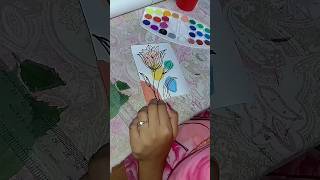 😊 Flower painting Part 2✨ [upl. by Annayat]