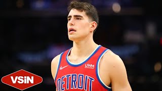 Luka Garza Former Iowa Basketball Star Joins Tim Murray amp Shaun King  The Night Cap  VSiN [upl. by Lantz]