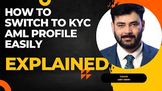 KYC AML  HOW TO SWITCH TO KYC AML ANALYST  JOB CHANGED TO KYC AML HOW TO CHANGE JOB TO KYC AML [upl. by Nyahs]