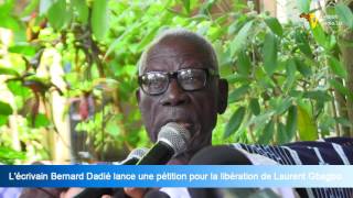 Côte dIvoire  lécrivain Bernard Dadié lance une pétition pour la libération de Laurent Gbagbo [upl. by Englebert]