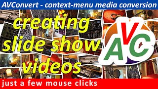 creating slideshow videos from JPG images in a folder using AVConvert [upl. by Acirahs]