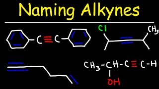 Naming Alkynes  IUPAC Nomenclature amp Common Names [upl. by Sailesh]