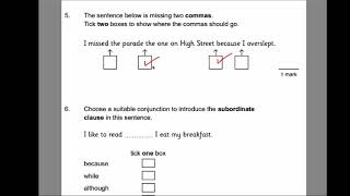 CGP SPAG SATs Buster Set B Test 4 walkthrough Year 6 SATs Punctuation and Grammar revision [upl. by Kamin17]