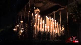 Paso de palio de la Virgen de la Esperanza en González Hontoria  Semana Santa de San Fernando 2016 [upl. by Mima]