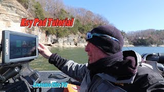 Lowrance Elite Ti2 multifunction key pad tutorial featuring marine electronics expert Brad Wiegmann [upl. by Arihppas776]