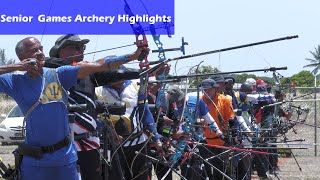 Archery Highlights Senior Games 2024 [upl. by Eeslek]