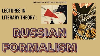 Russian Formalism Defamiliarization and the Poetic Function of Language [upl. by Rufus]