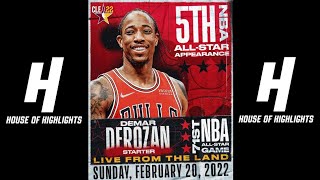 DeMar DeRozans Top 3 Plays of his All Star Season⭐️ Which is 1 shorts [upl. by Rachael]