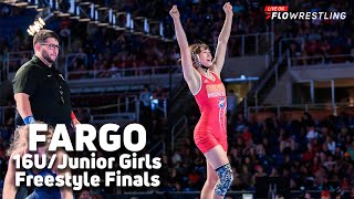 16UJunior Girls Freestyle Finals  2023 Fargo [upl. by Fawcette942]