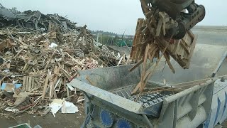 Amazing Dangerous Wood Chipper Machines Working Fastest Powerful Tree Shredder Machines [upl. by Averat]