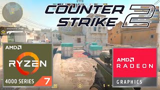 Counter Strike 2  AMD Ryzen 7 4700U  Radeon Vega 7 Integrated Graphics  Test Gameplay [upl. by Asiral]