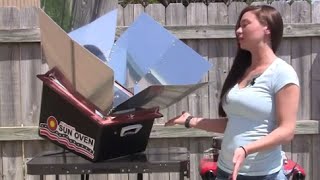 Solar Cooking Review Sun Oven  Missouri Wind and Solar [upl. by Ellynad]