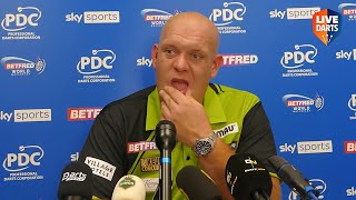 Michael van Gerwen gives HONEST TAKE on Andrew Gilding  reaction to defeating Joe Cullen [upl. by Hospers]