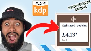 My First AMAZON KDP Printed Book Sale  Amazon KDP Seller  EP10 [upl. by Keeler436]